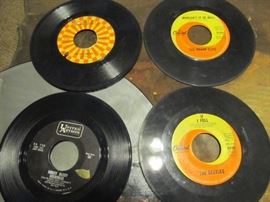 200 45s, DVD, CD, cassettes, some LPs