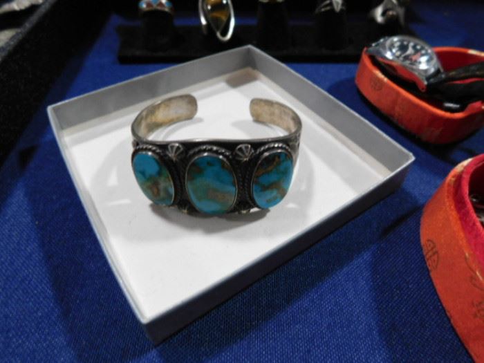 Turquoise southwestern bracelet 