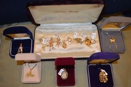 Gold Charms, Pendants