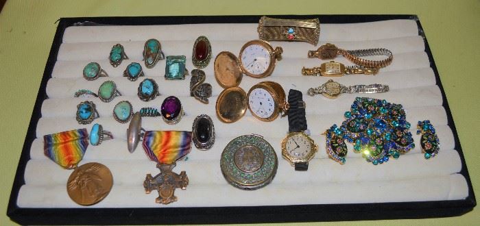 Turquoise, Watches, SOME of the jewelry