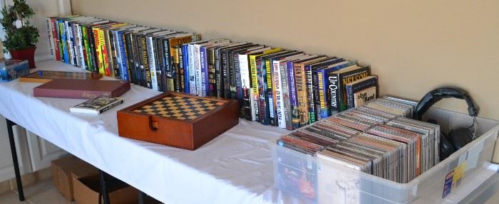 CDs, GAMES, BOOKS - LOTS TO CHOOSE FROM