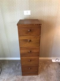 5 Drawer Wooden Chest      https://ctbids.com/#!/description/share/40765