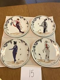 Villeroy & Back Set of 4 Decorative Plates   https://ctbids.com/#!/description/share/40771