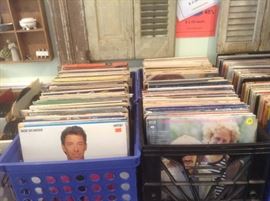 Vinyl records 33's &45's