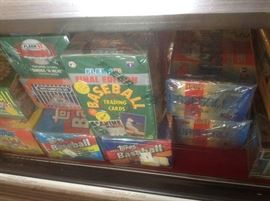 Unopened sealed Baseball card blocks 