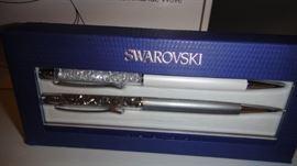 Swarovski Pen and Pencil Set 