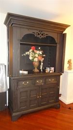 Milling Place - Baker Furniture. Media Center or shelving for storage, closing doors. 