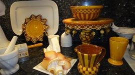 MacKenzie Childs pottery