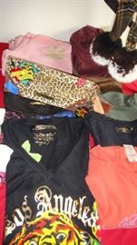 Ed Hardy Clothing and accessories 