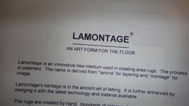 Lamontage  area rug, 6'6" x 6'11"