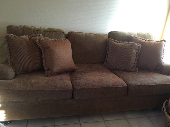 Large comfortable sofa 