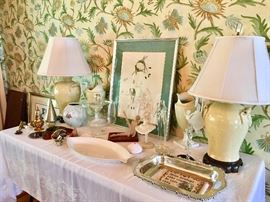 Great Lamps, Crystal, Décor......