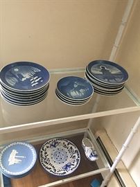 Royal Copenhagen, Delft, Wedgwood