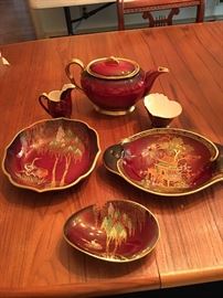 Carleton Ware Lovely Rouge