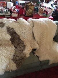 2 Sheepskins