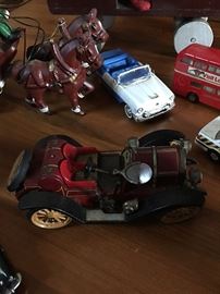 toy cars vintage including box of matchboxes