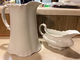 J & G Meakin Pitcher and creamer