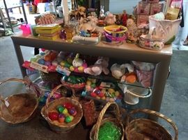 Lots of Easter decorations.  Other holidays as well.  Valentines day, 4th of July, Halloween, Thanksgiving, and tons of Christmas items.