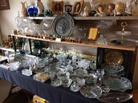 Lots of glassware