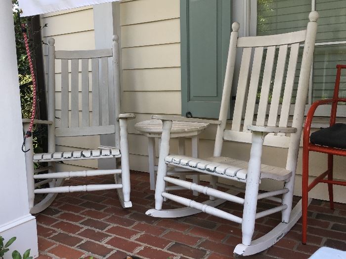 Pair of Porch Rocking Chairs