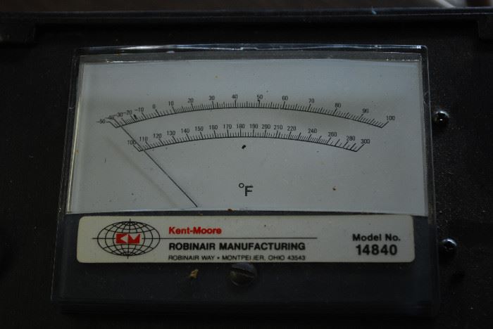 Kent-Moore Robinair Model 14840 Fahrenheit Thermometer -  Range: -50 to 300 Degrees