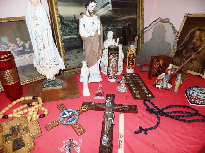 Some of the religious items