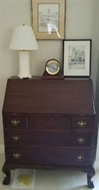 Lovely Mahogany Slant Desk