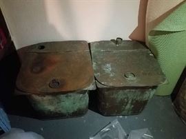 Copper baths from a Boston Brownstone