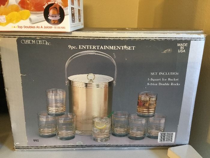 Entertainment set.  Made in USA.