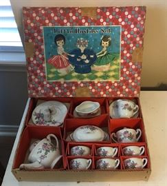 Little Hostess china tea set.