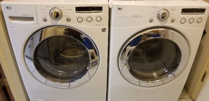 Newer model washer and dryer