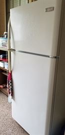 Handy extra refrigerator, clean and in working condition