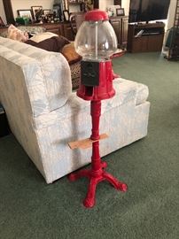Vintage gumball machine