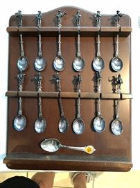 Spoon collection of musicians