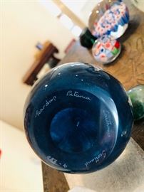 Signed “Teardrop” by Petunia