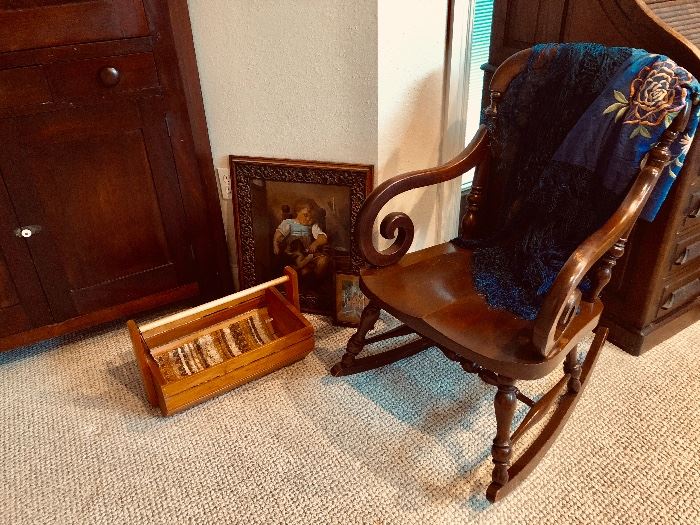 Vintage rocking chair