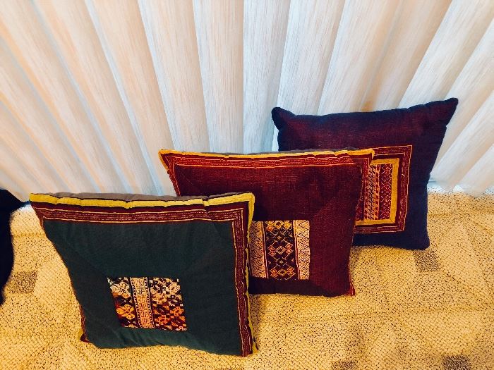 Hand crafted pillows