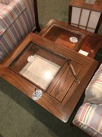 Antique Japanese display tables