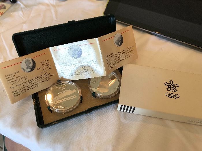 1988 Winter Olympics coins