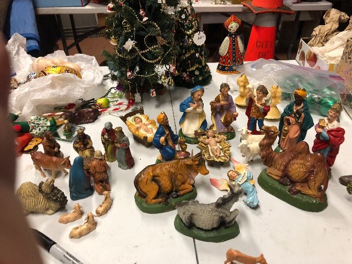 Two sets of nativities
