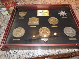 Jack Daniels Medallion set