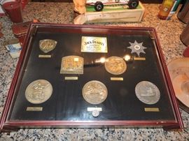 Jack Daniels Medallion set