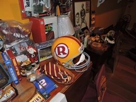 Replica Redskin helmet