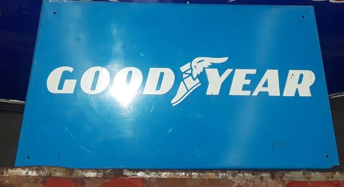 Vintage Goodyear sign