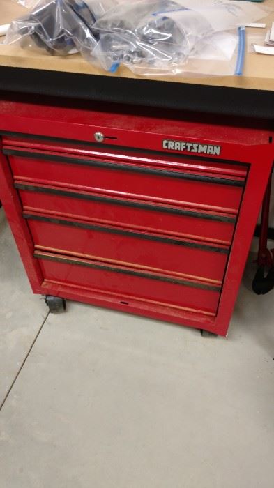 Many Craftsman tool boxes