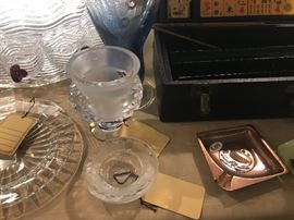 Lalique Crystal Vase