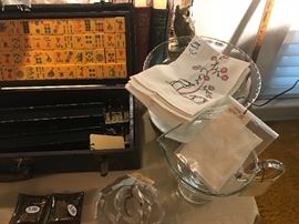 Vintage Bakelite Mahjong Game Set