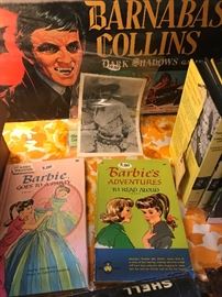 Vintage Barnabas Collins Dark Shadows Board Game ~ Vintage Barbie Books