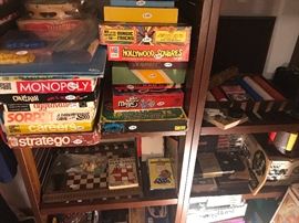 Assorted Vintage Board Games