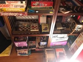 Assorted Vintage Board Games